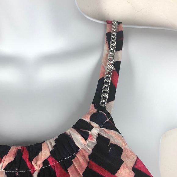 White House Black Market sleeveless blouse sz med - Picture 2 of 6